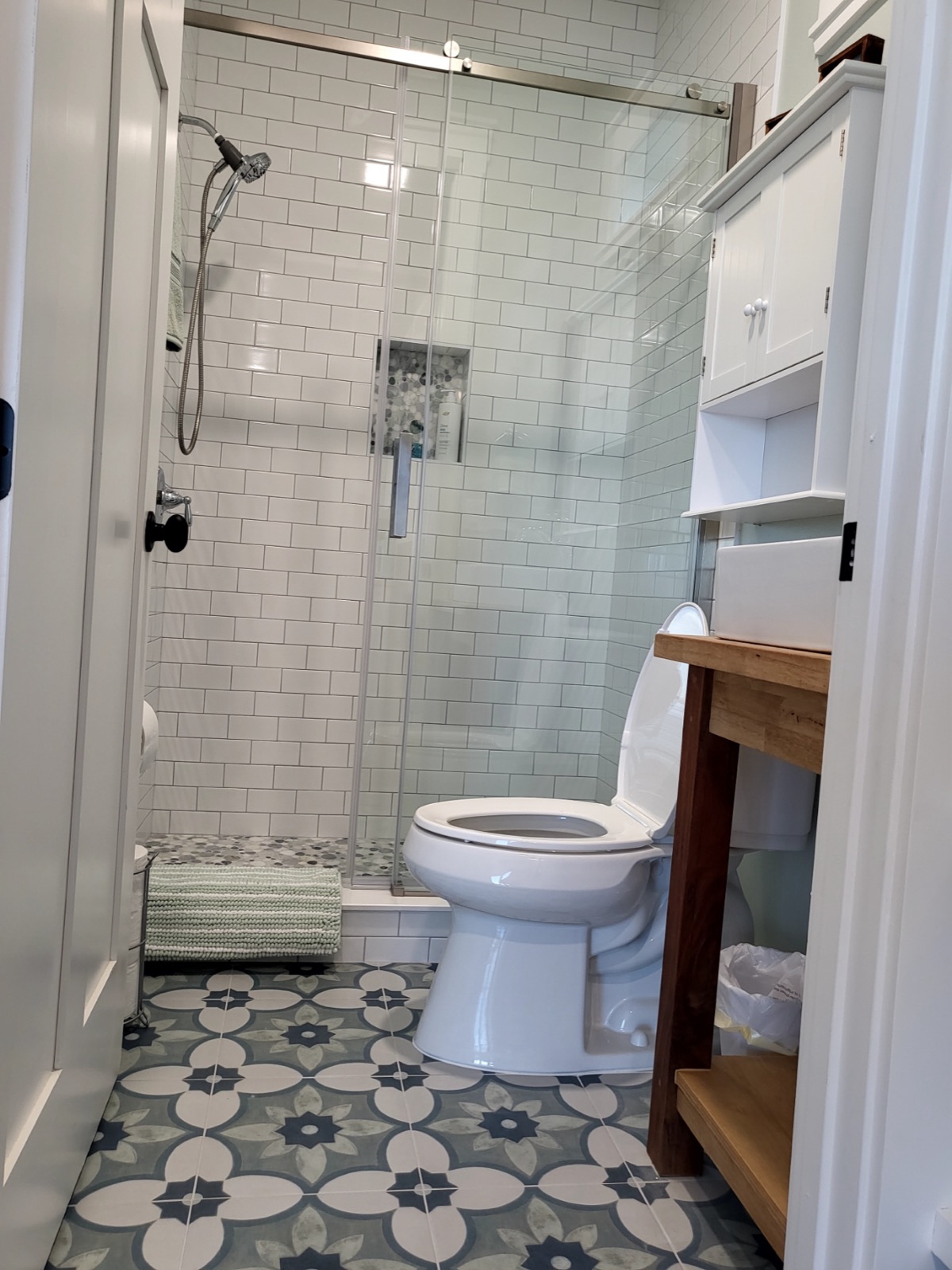 Full bathroom inside Unit 1